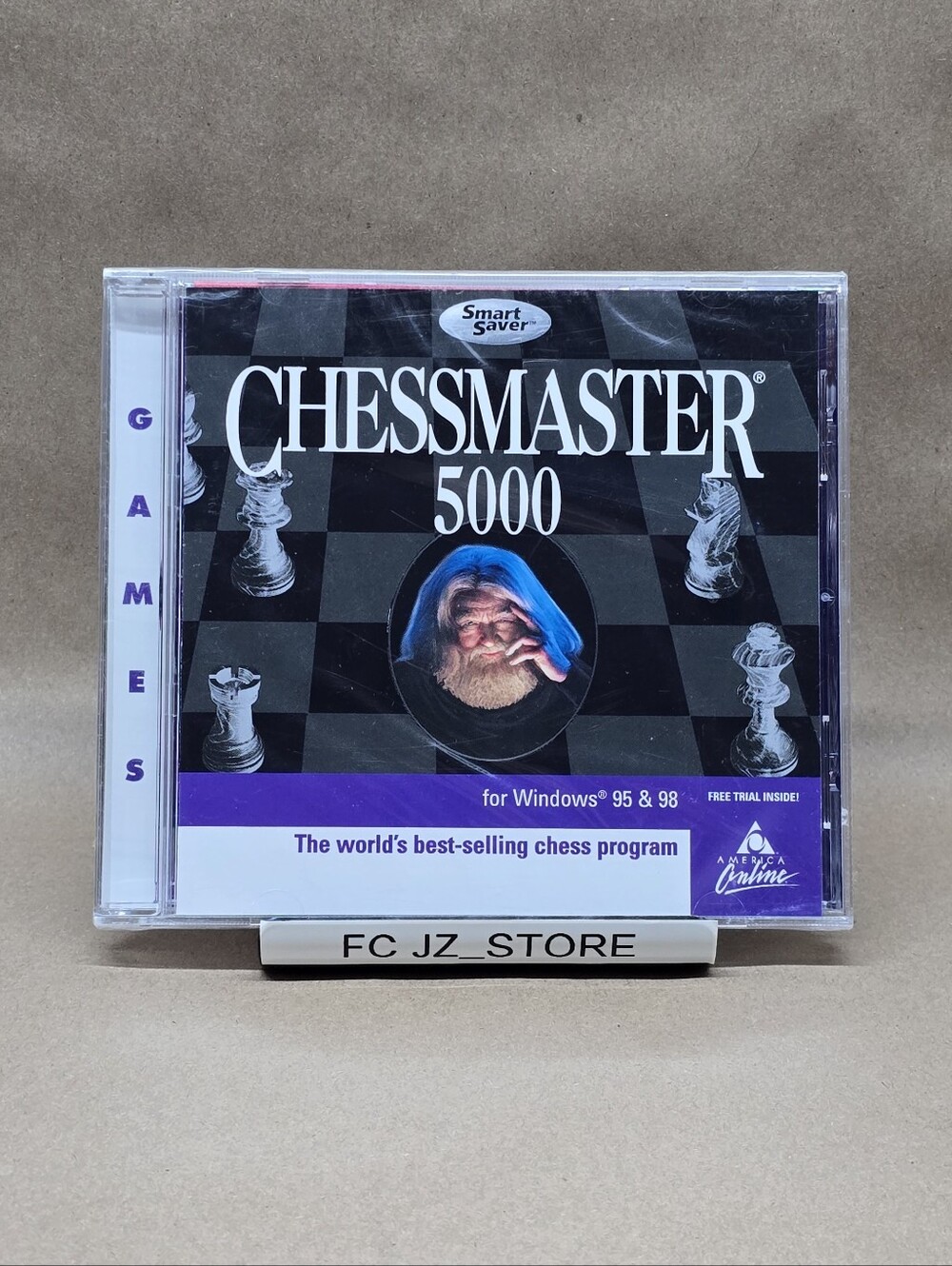 Chessmaster 5000 Smart Saver Series Windows 95, 98 (PC CD-ROM Game, 1999, TLC...